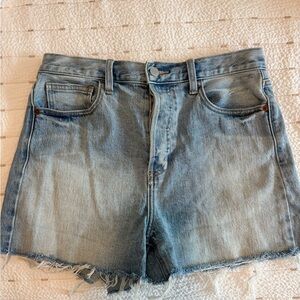 Cello Light Blue Jean Shorts